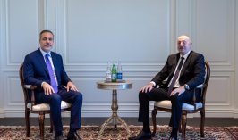 Azerbaycan Cumhurbaşkanı Aliyev Bakan Fidan’ı Şuşa’da kabul etti